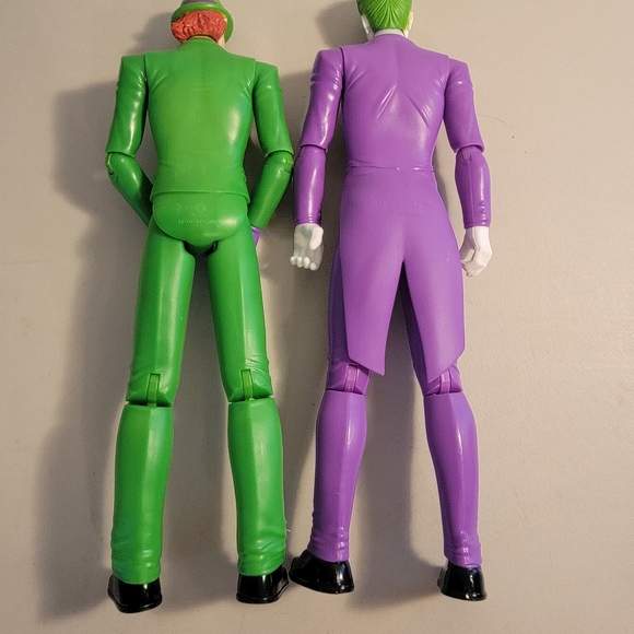 Batman Action Figures - Joker and Riddler - Picture 2 of 5